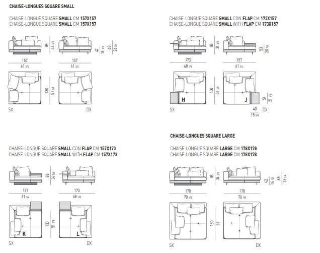 Ткань диван Minotti Коннери ARCH-00140023 - Вид №14
