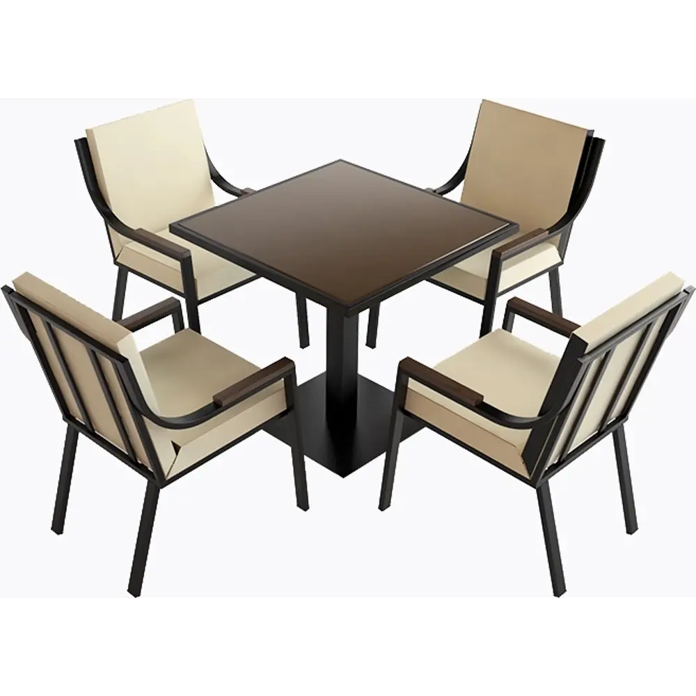 Комплект садовой мебели «Таволжанка» 1стол и 4 стула Santreyd 5 STLM-2082159