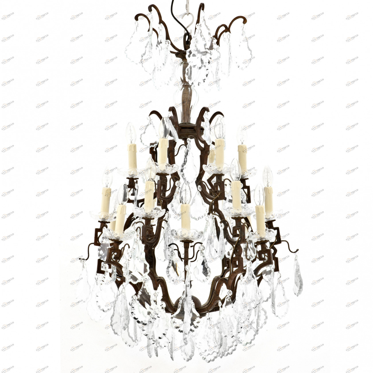 Люстра Chteau de Chatillon от Eichholtz бронзовая 109461 EICHHOLTZ ДИЗАЙНЕРСКИЕ, EICHHOLTZ 061495 Бронза 