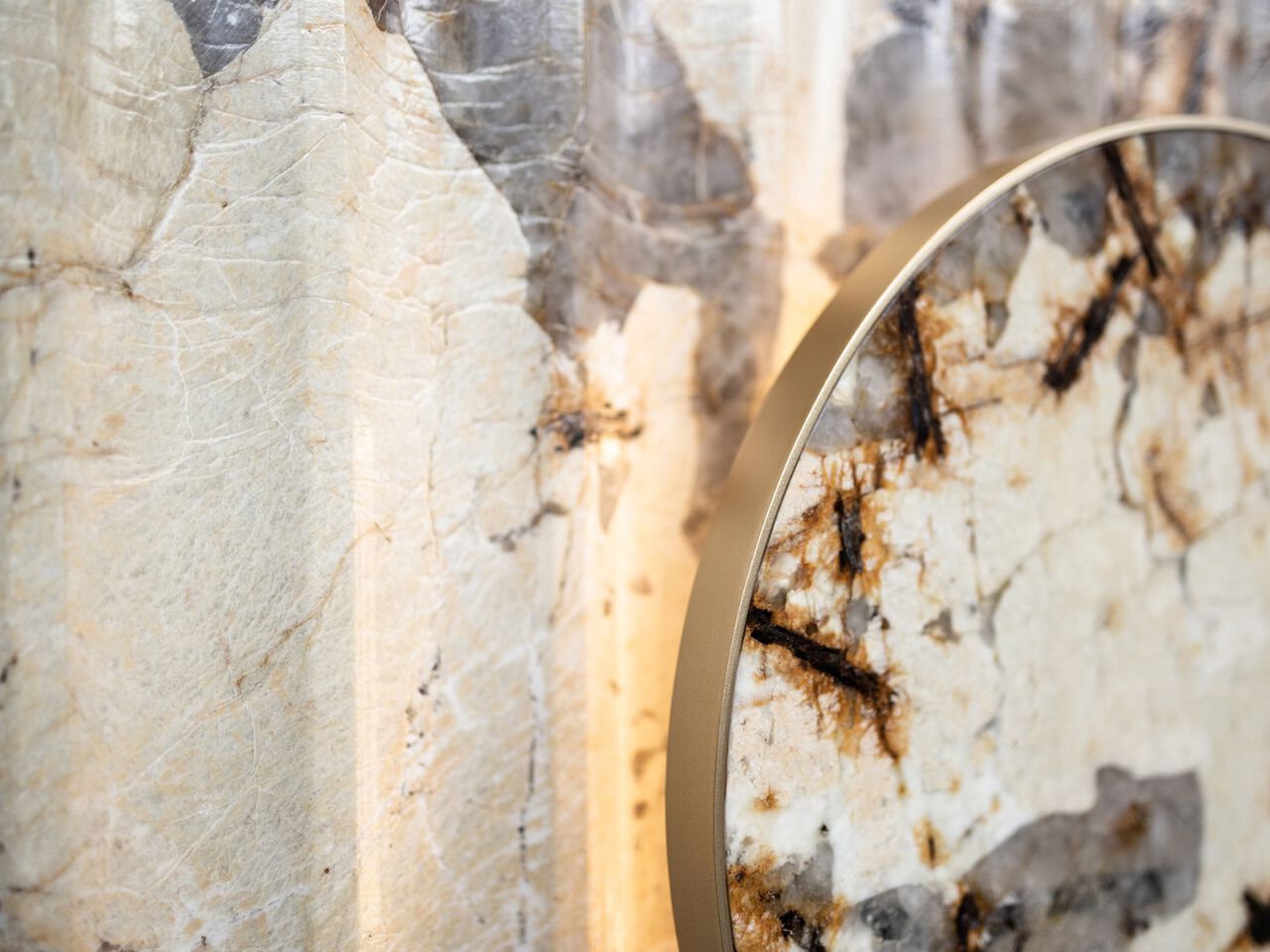 Подгонянная спеченная каменная входная дверь Roka CERES ARCH-00007631 - Вид №1