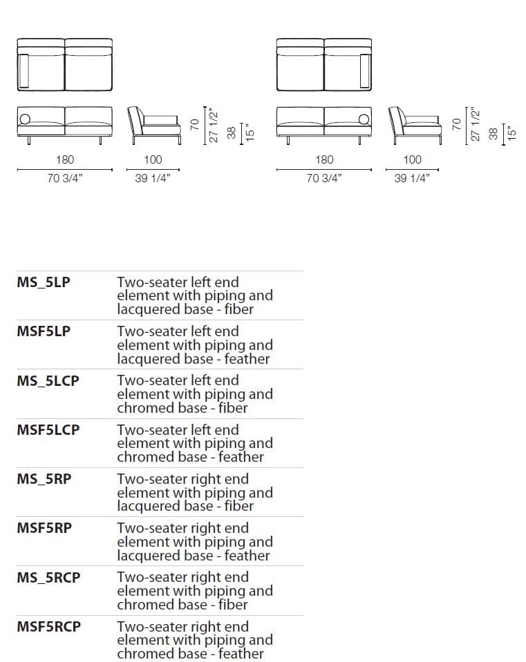 Съемный диван CAPPELLINI Cap Martin Sunset ARCH-00087904 - Вид №16