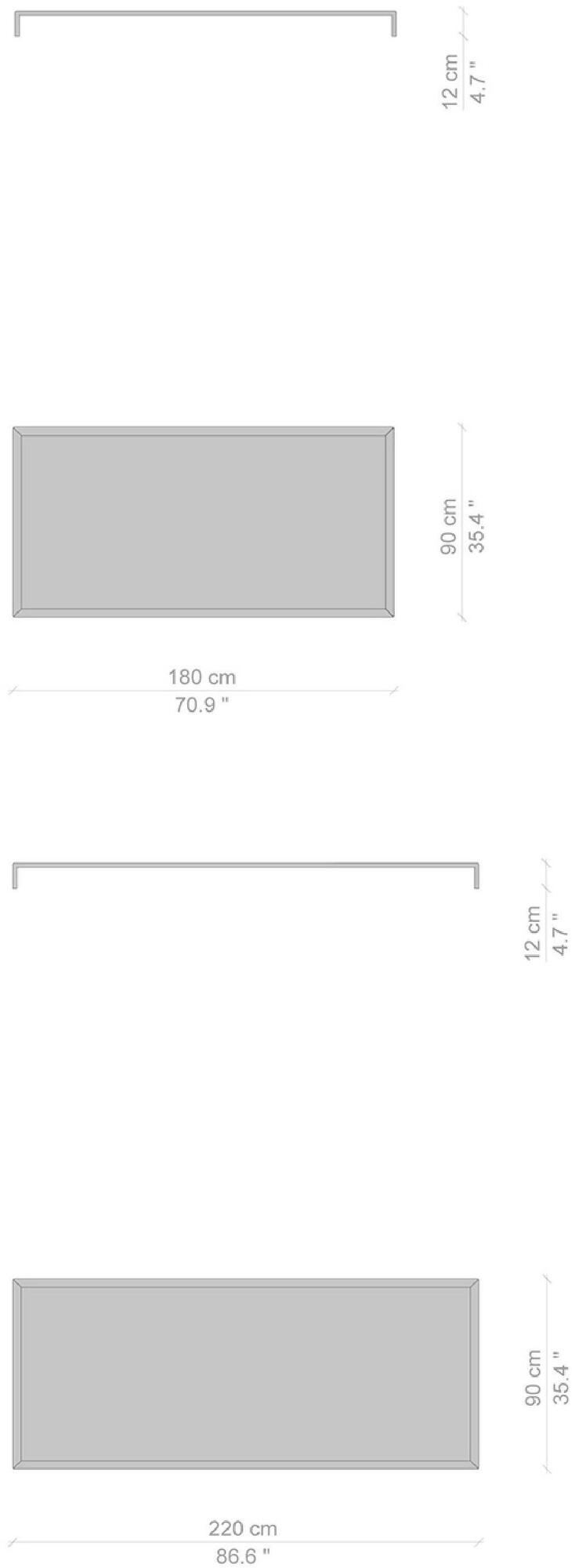 Cassina Стол сервисный прямоугольный Mex-hi sun-id-1373392 - Вид №7