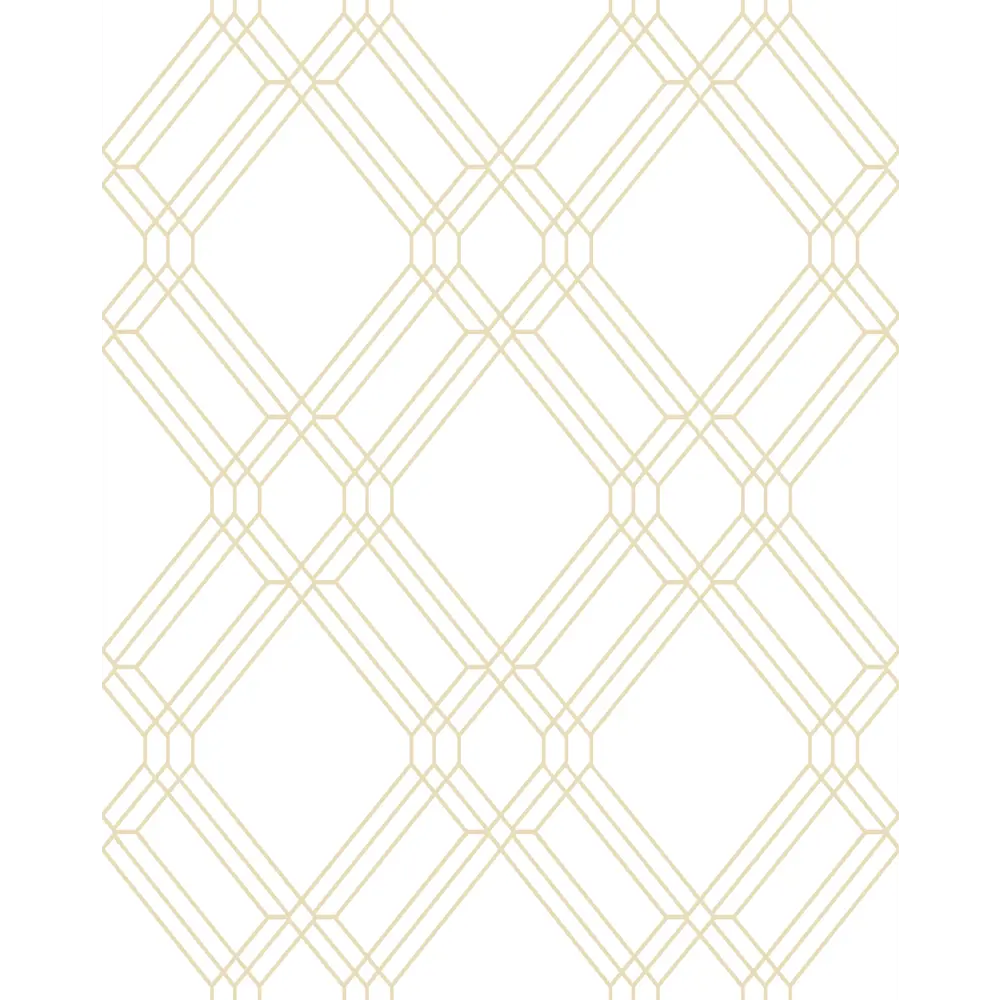 Обои флизелиновые Grandecolife Lattice бежевые 0.53 м 150601 STLM-2066512 - Вид №3