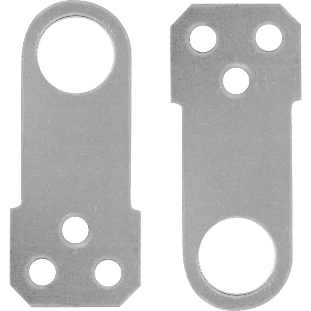 КРЕПКО-НАКРЕПКО Проушина для замка прямая стальная оцинкованная 82004801 STLM-0899477