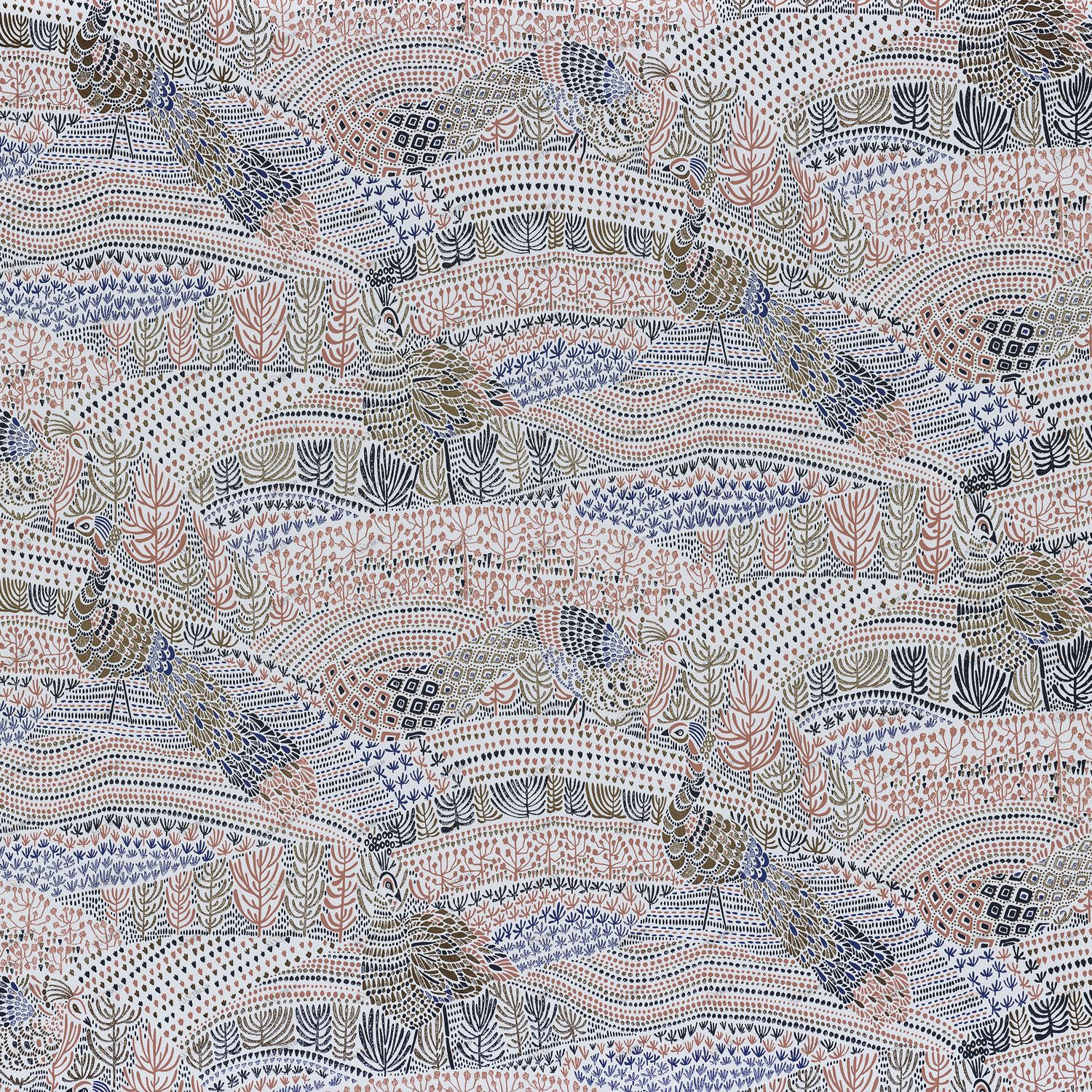 Рулон обоев CASAMANCE 74330297 Основа нетканая бумага Blossom