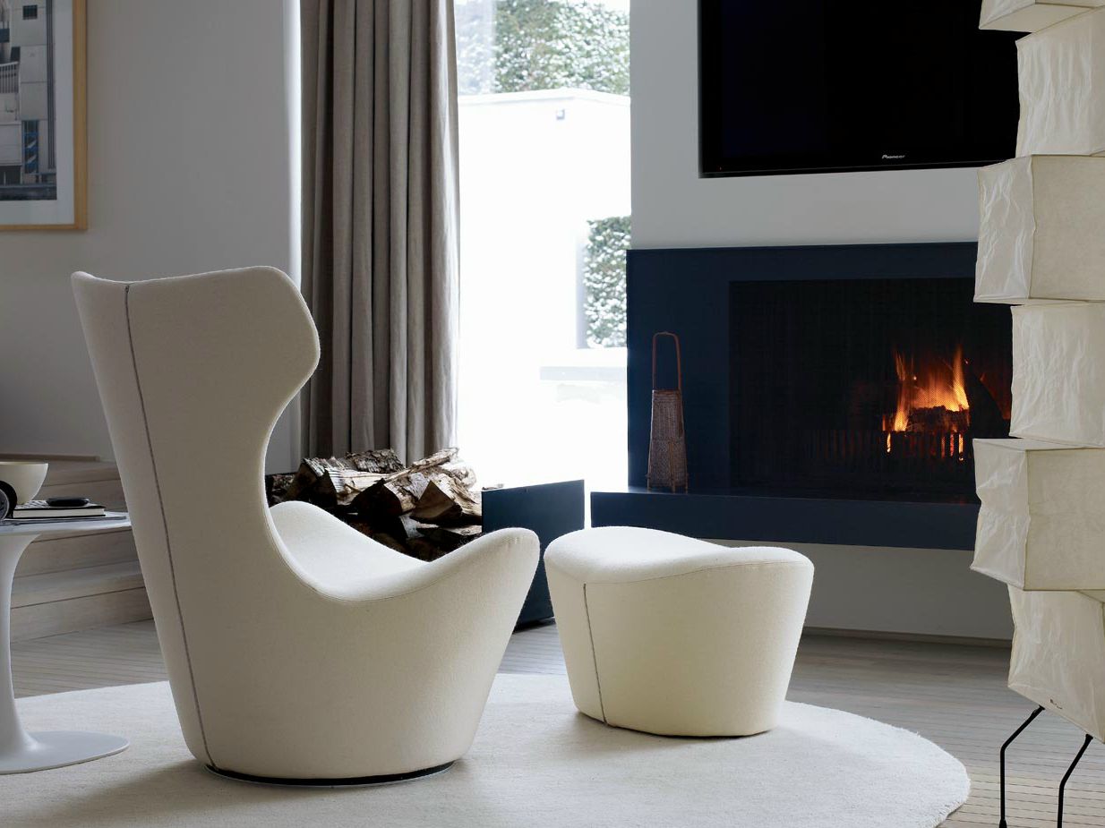 Вращающееся кресло с высокой спинкой B&B Italia ARCH-00114424 - Вид №2