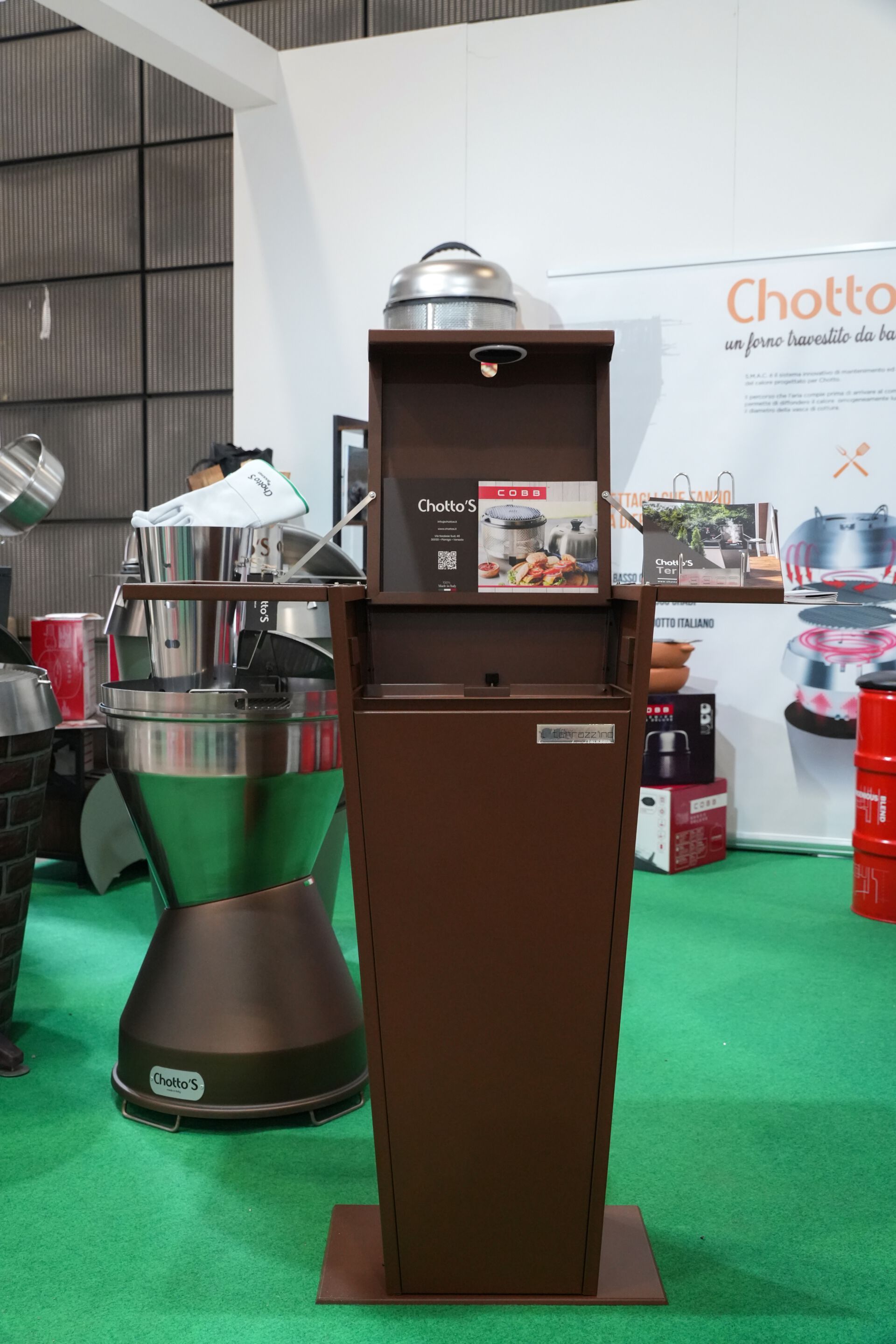 мобильный контейнер из нержавеющей стали Chotto’s TERRAZZINO ARCH-00016014 - Вид №3