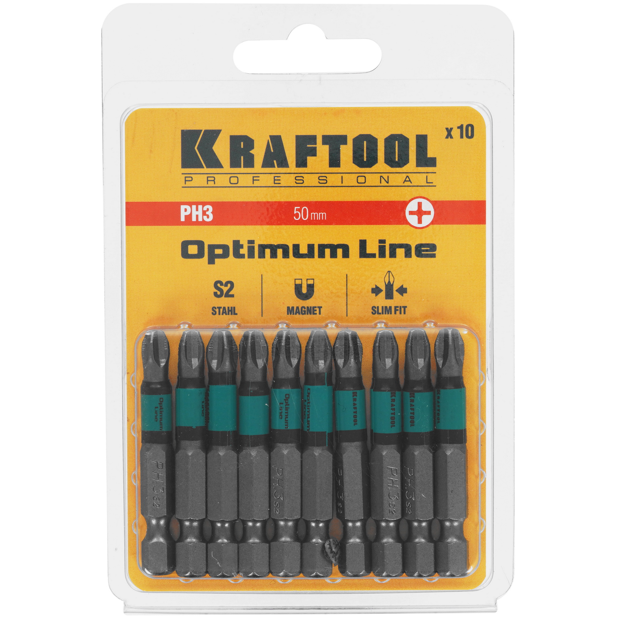 Набор бит KRAFTOOL 26122-3-50-10 9108206 STDN-0069090