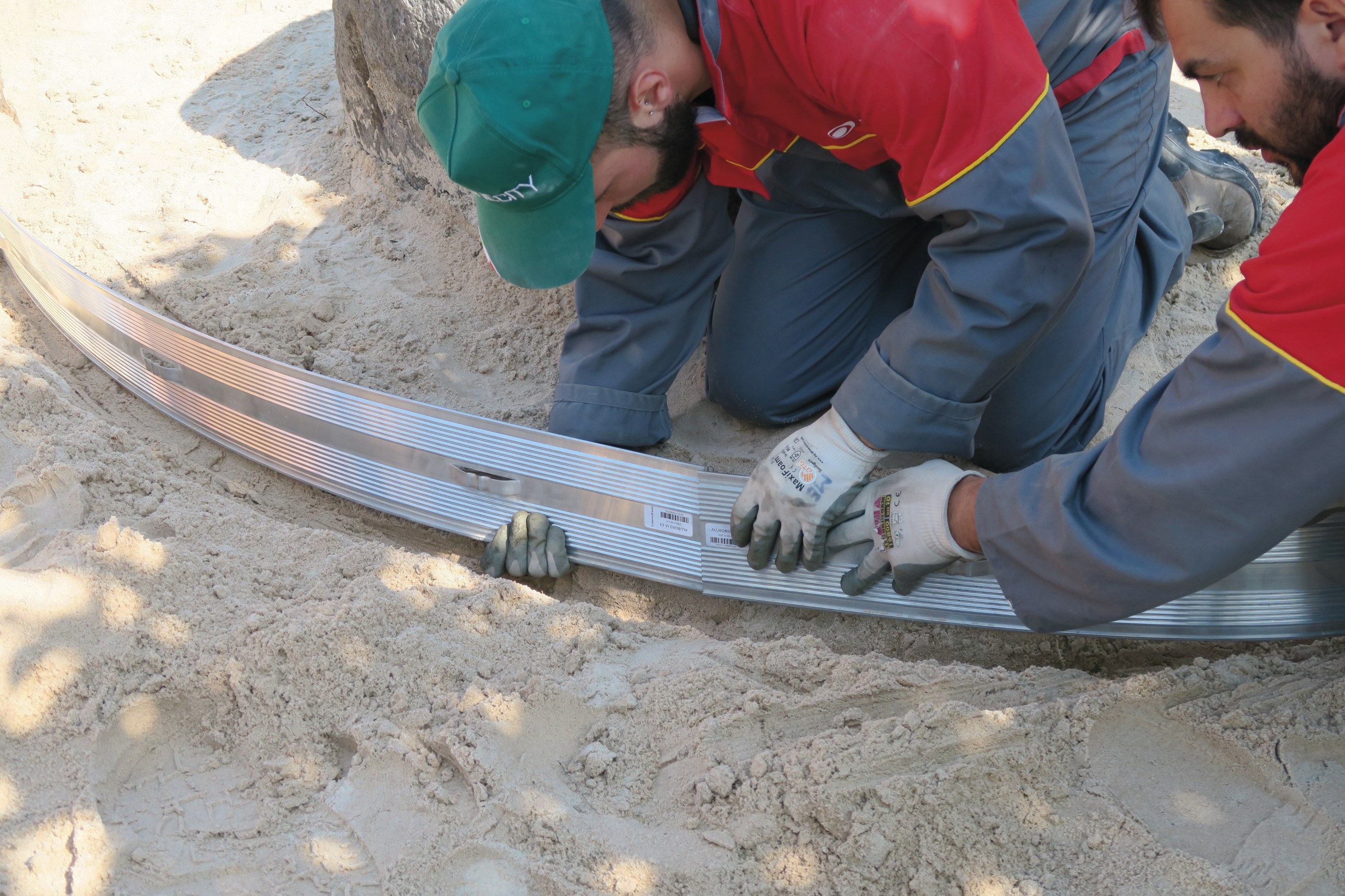 Окантовка для алюминиевых клумб GRANULATI ZANDOBBIO бордюр ARCH-00069927 - Вид №15