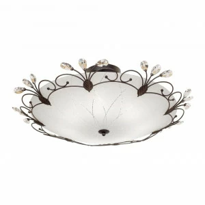 Потолочный светильник Silver Light Lotos 838.59.7 SILVER LIGHT LOTOS WENGE 202049 Белый;серебро