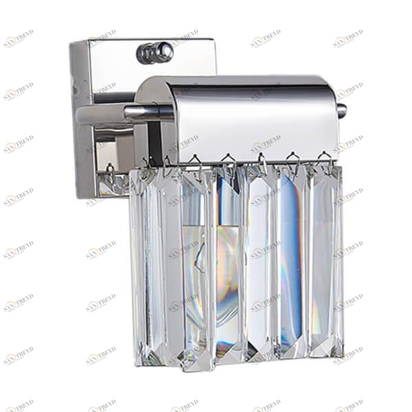 Бра настенное серебристое хром Newport 4201/A Chrome NEWPORT 4200 00-3930239 Хром 