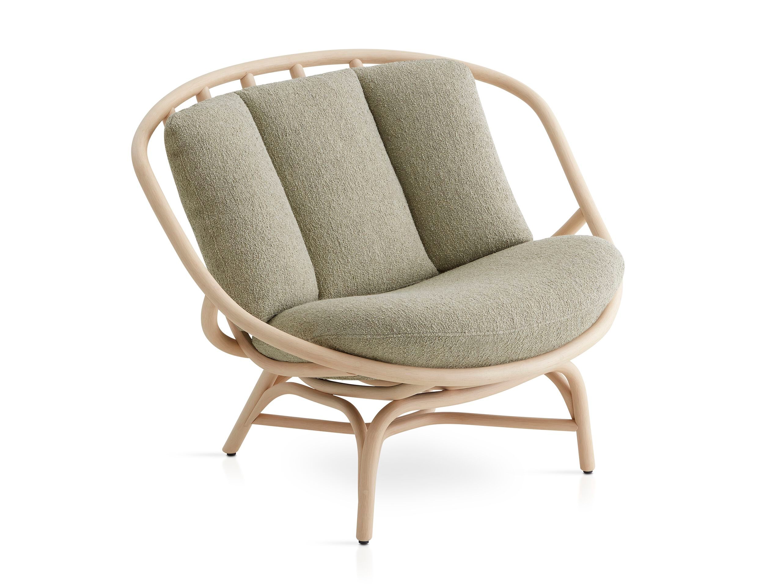 Кресло из ротанга с мягким сиденьем EXPORMIM ARMADILLO ARCH-00060100