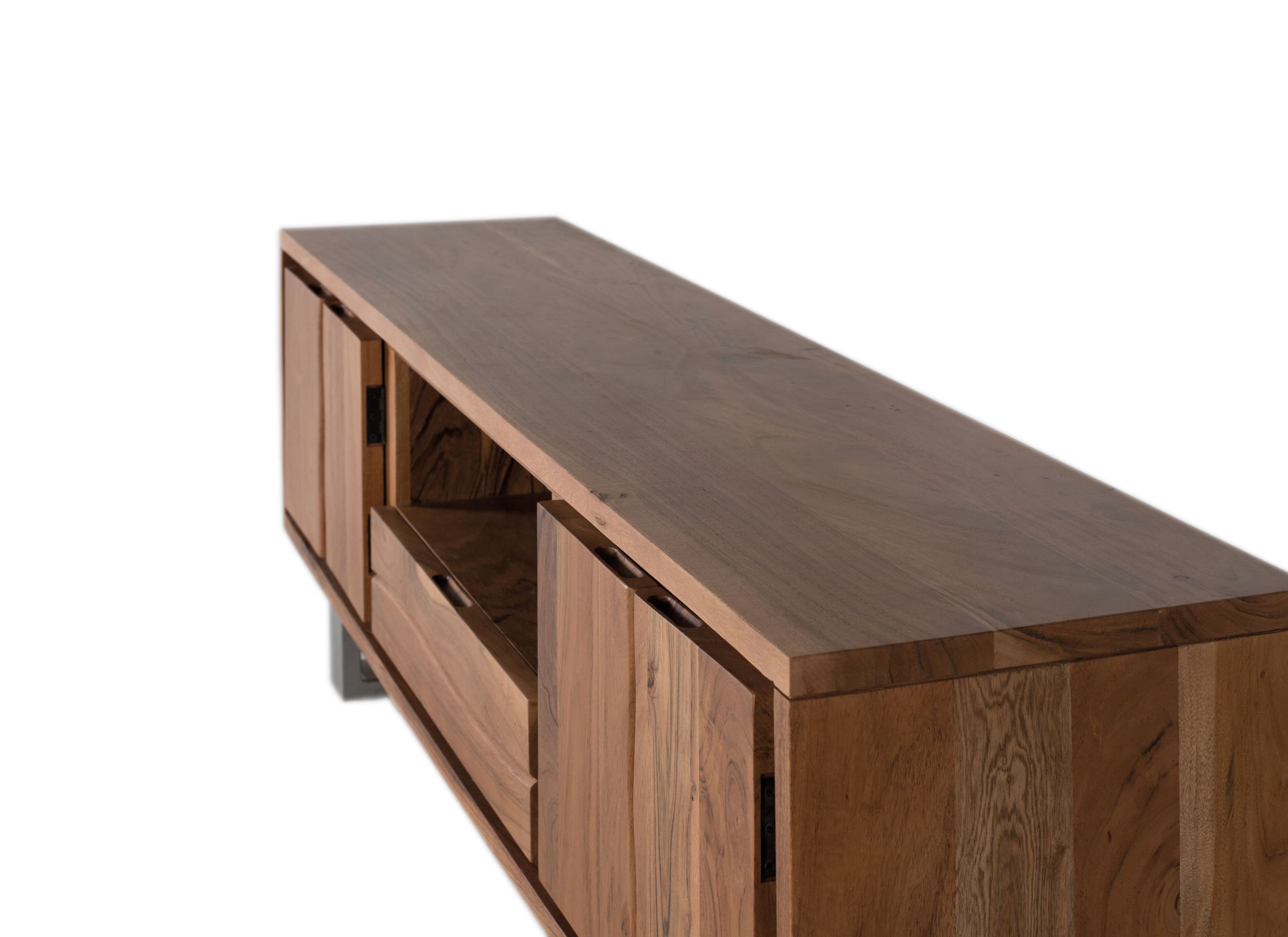 ТВ-шкаф из акации с распашными дверцами Giner y Colomer Contemporary ARCH-00053499 - Вид №3