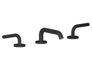 Смеситель для раковины с 3 отверстиями для пола с автоматическим сливом