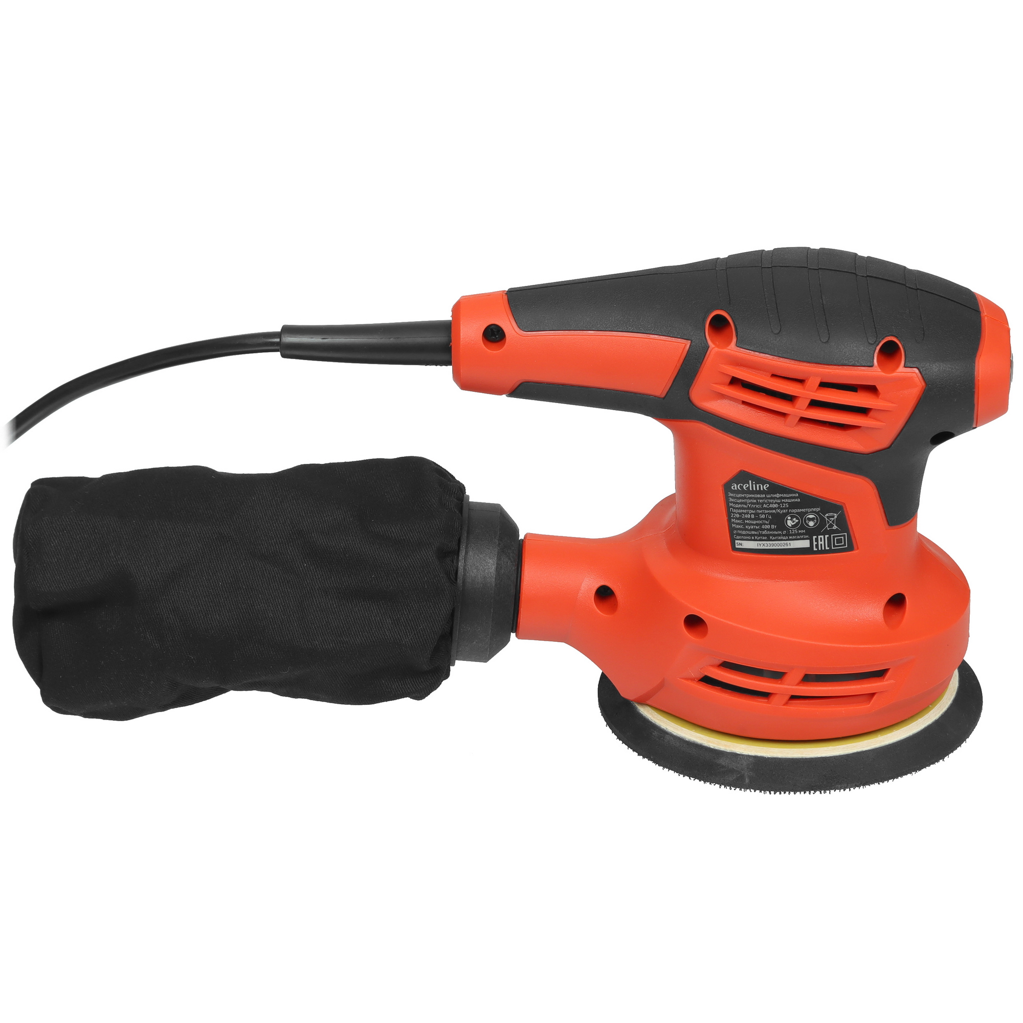 Эксцентриковая шлифмашинка Aceline AC400-125 5433222 STDN-0045453 - Вид №3