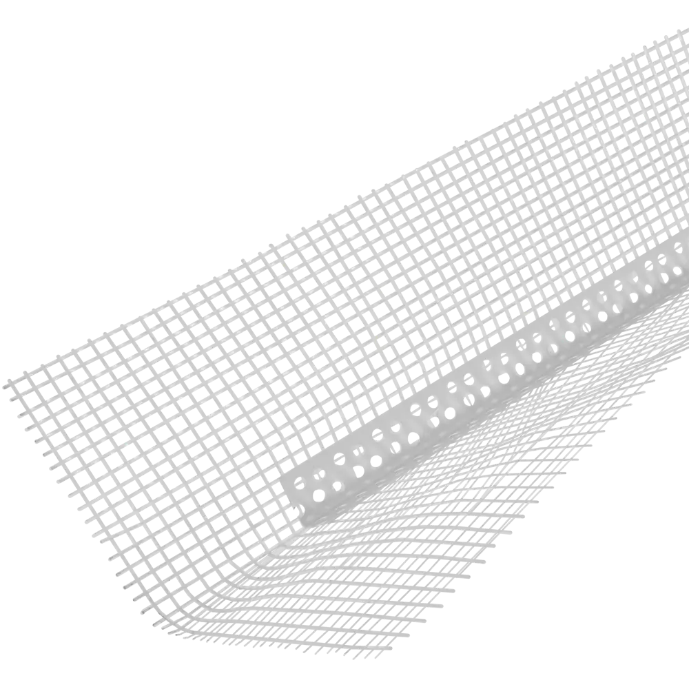 Профиль ПВХ фасадный угловой с сеткой Santreyd STLM-2047158