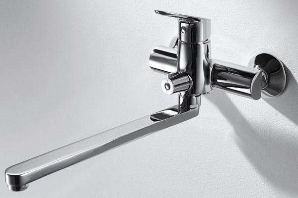 Смеситель для ванны излив 300 мм БЕЗ аксессуаров DROP F64898C-L bravat - Вид №1