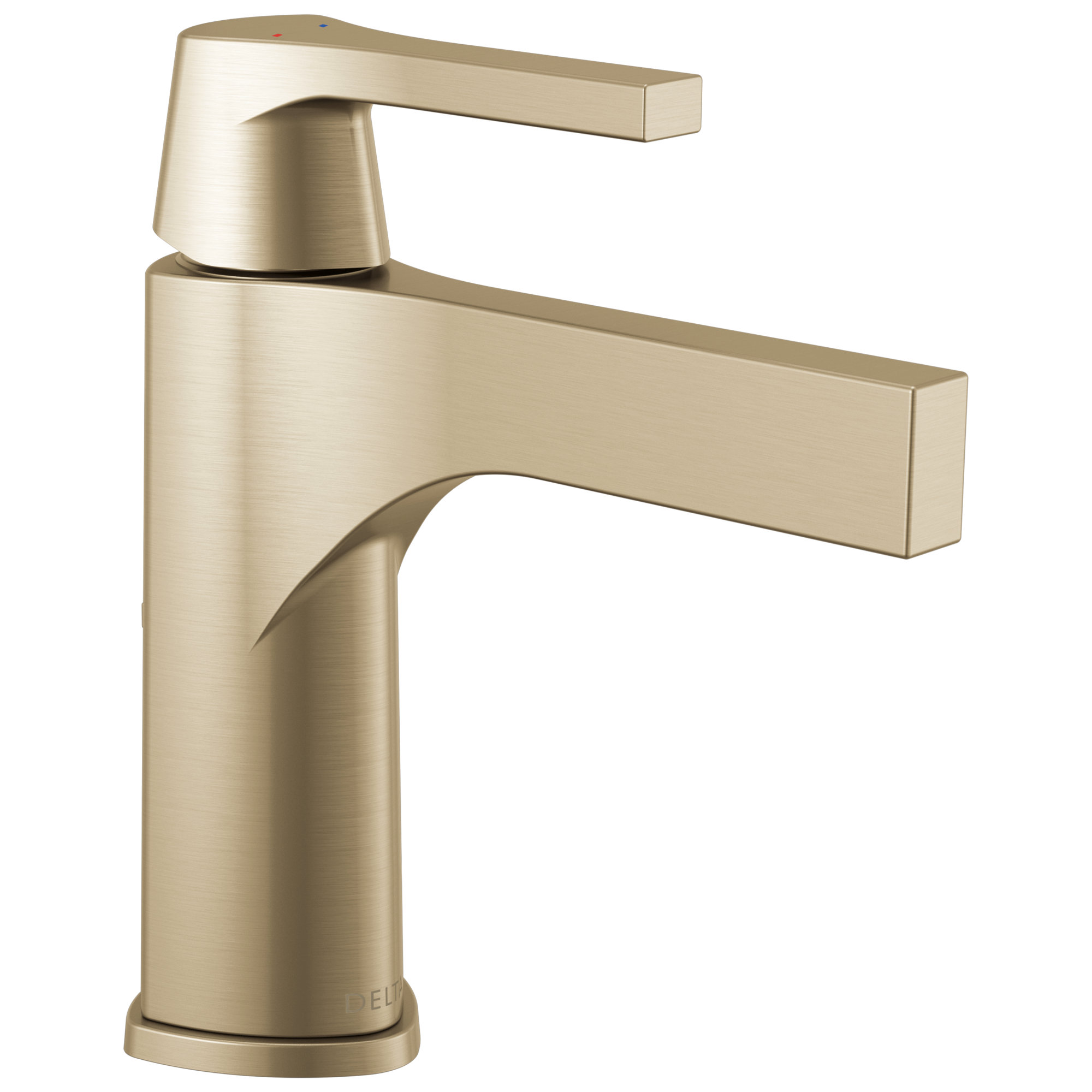 574-CZLPU-DST Смеситель для ванной с одной ручкой - меньше всплывающих окон Delta Faucet Zura Шампанское бронза 