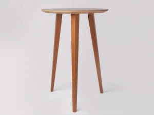 ONDARRETA Круглый высокий стол из бука Bob