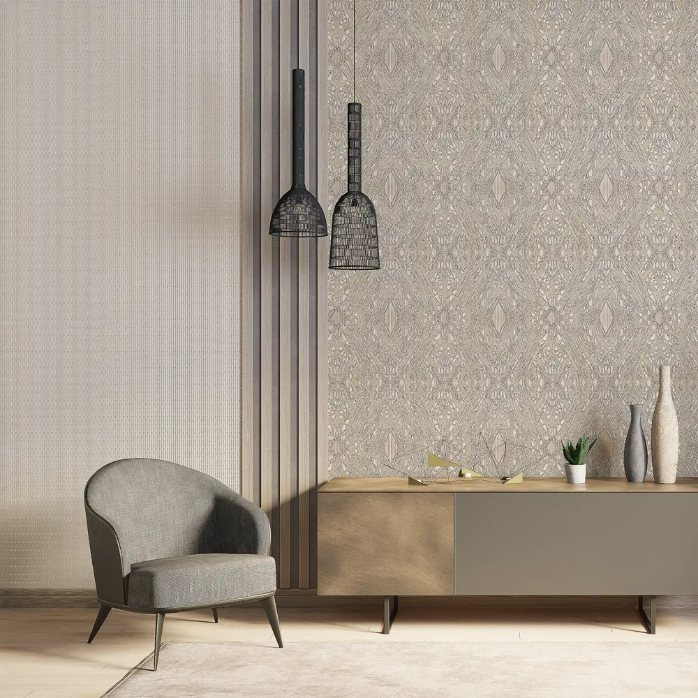 Обои флизелиновые Celtica бежевые 1.06 м PP71522-21 Santreyd STLM-2177400 - Вид №2