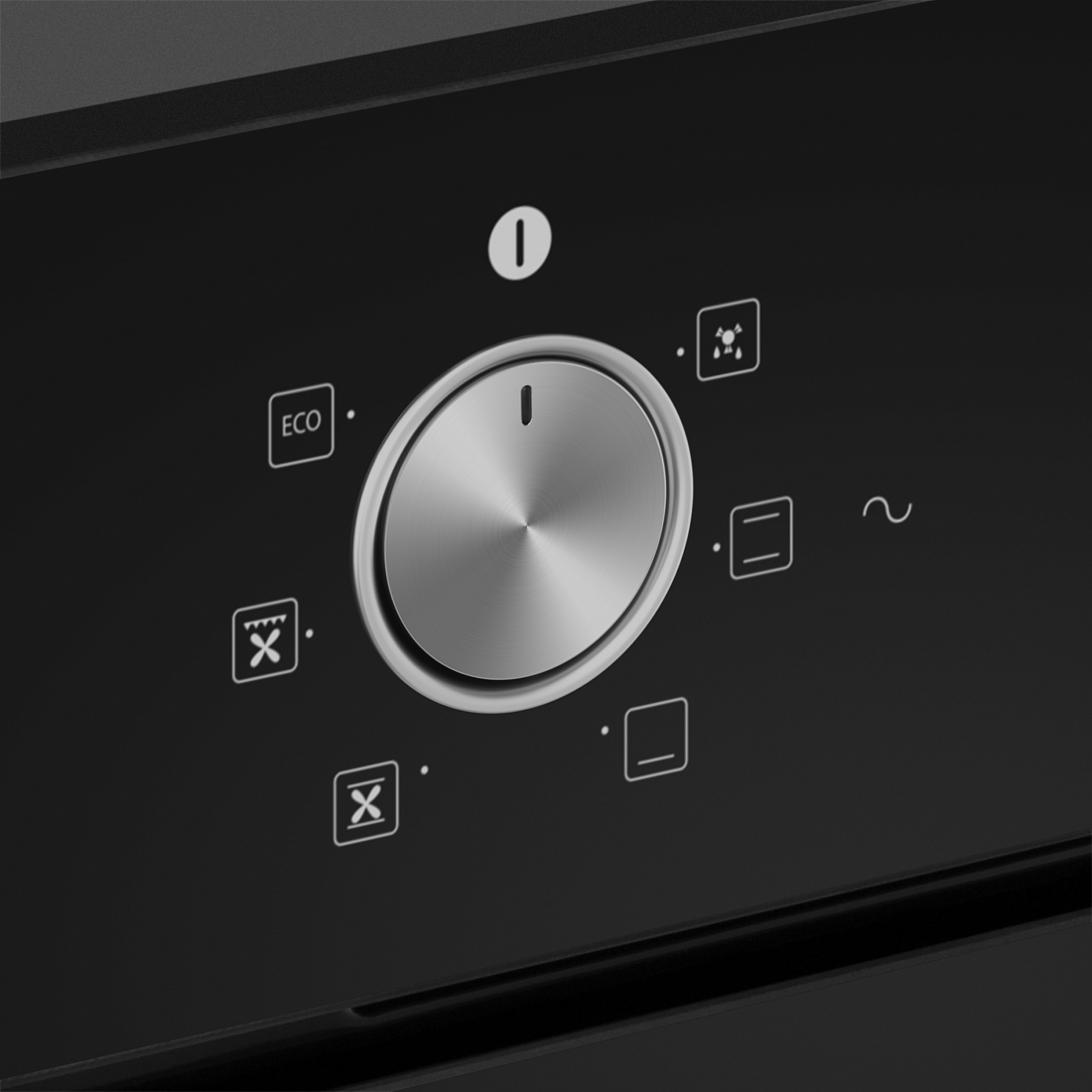 9100946 Электрический духовой шкаф HOMSair OEF606BK черный STDN-0068735 - Вид №9