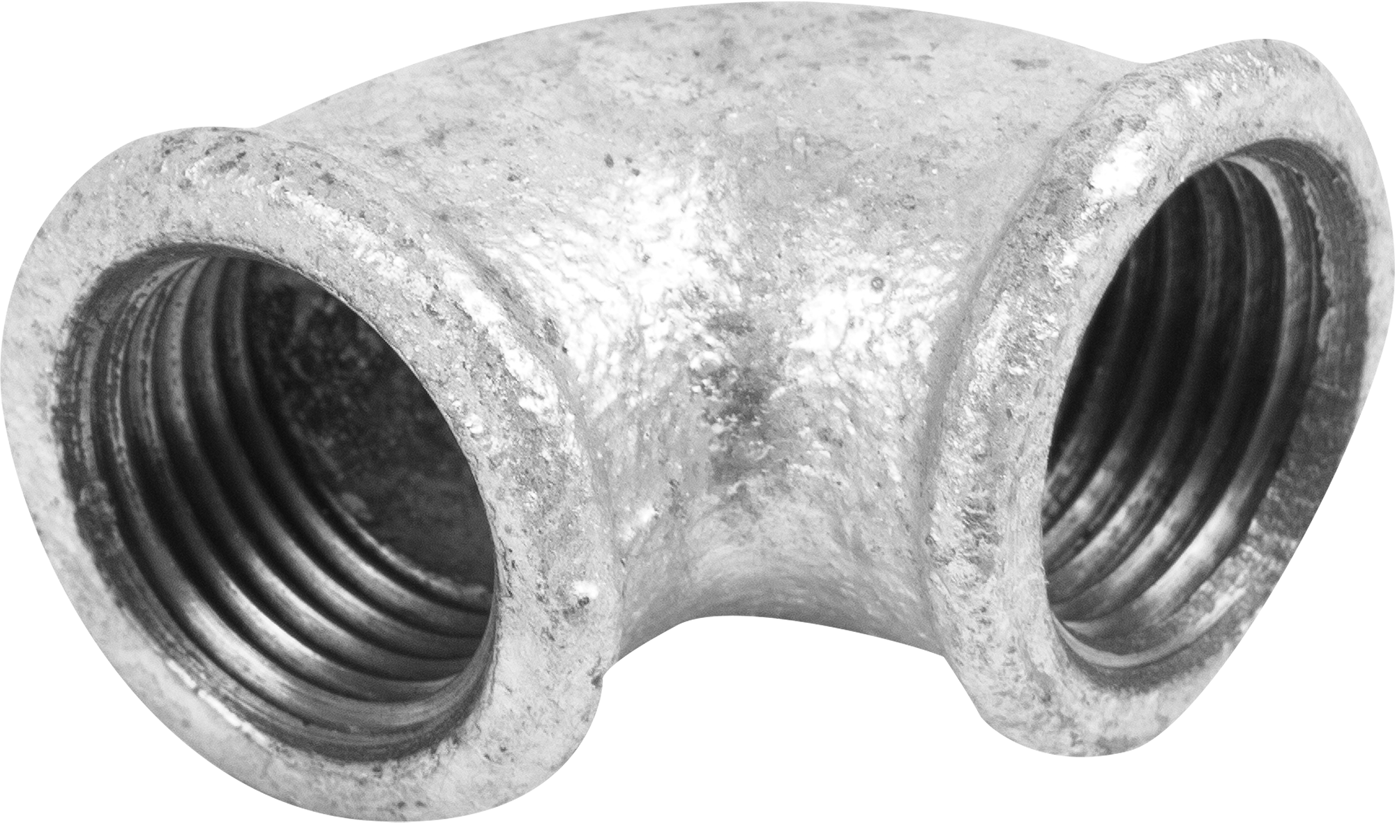 Угловой фитинг Santreyd 1/2" оцинкованный чугунный для систем отопления 10982087 STLM-0000972