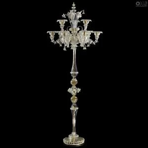 3414 ORIGINALMURANOGLASS Торшер Каликантус - муранское стекло OMG  см