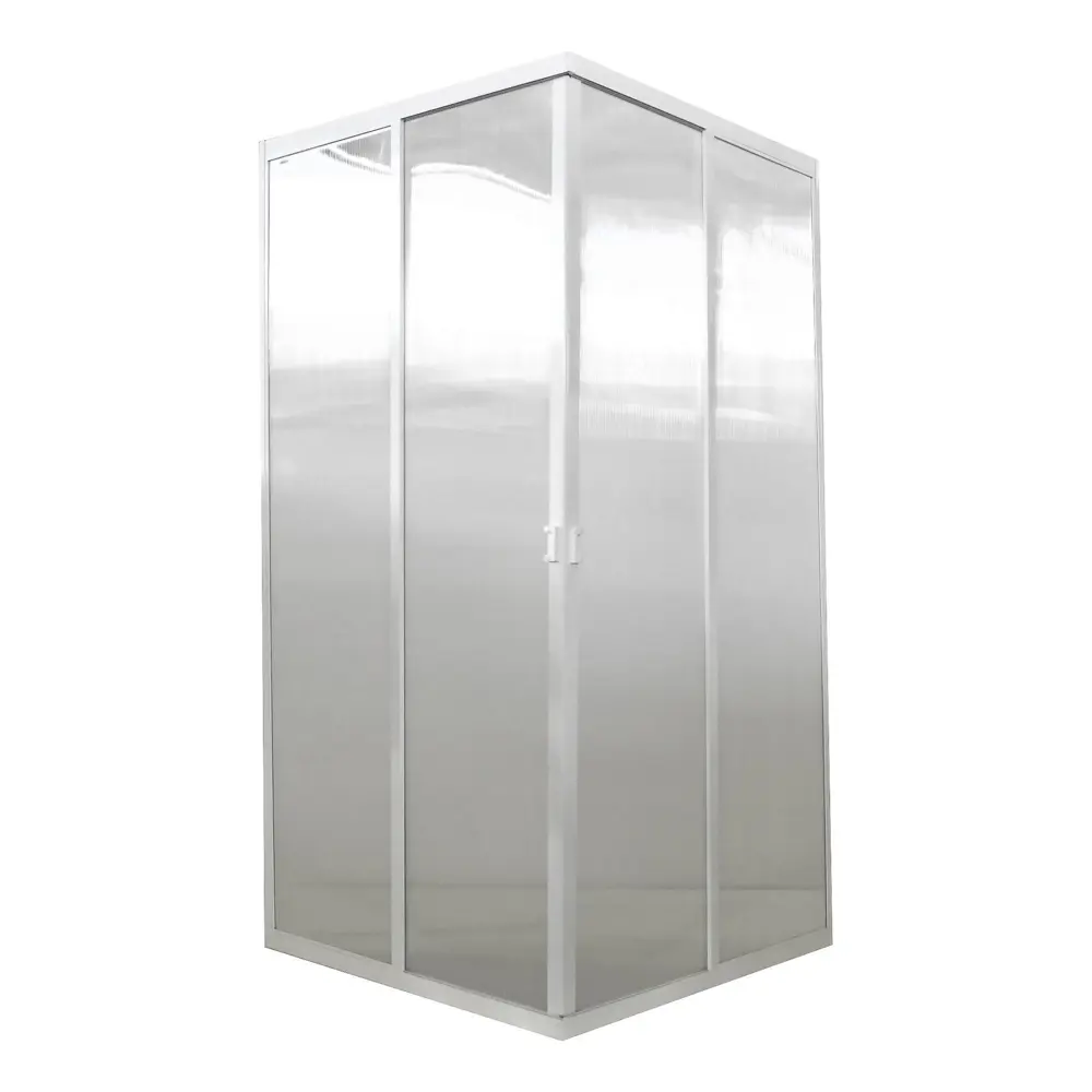 METAKAM Душевой угол квадратный 89×89 см с раздвижными дверями 12073514 STLM-0001725 - Вид №1