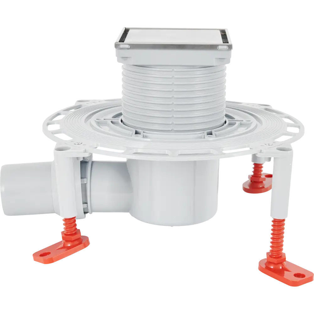 Душевой трап АНИ пласт под плитку 100x100 мм с комбинированным затвором 86144065 STLM-0066460 - Вид №2