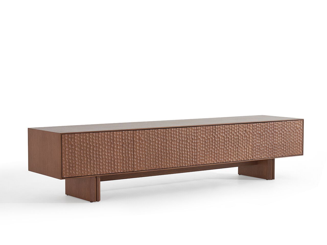 Деревянный шкаф для телевизора с распашными дверцами NDESIGN Ezora ARCH-00128042 - Вид №1