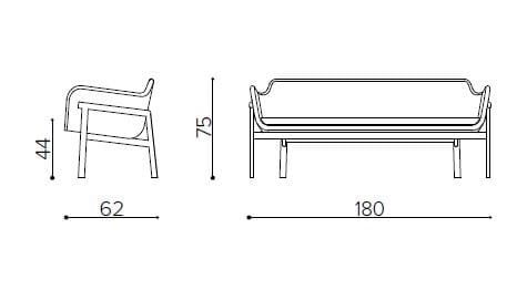 2-местный диван True Design Небольшая ARCH-00109043 - Вид №6