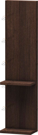 VE740005353 Vero Элемент полочки Каштан темный, декор Duravit