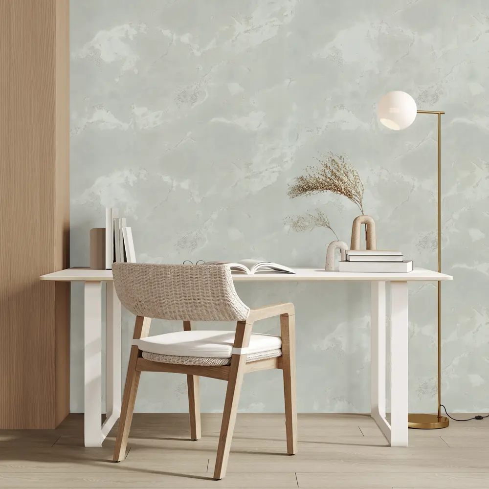 Обои флизелиновые Рустик зеленые 1.06 м 70646-74 Santreyd STLM-2202536 - Вид №3