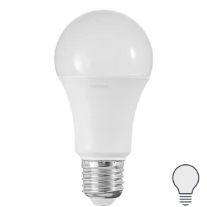 Лампа светодиодная Osram E27 170-240 В 9 Вт груша матовая 806 Лм нейтральный белый свет 85457153 STLM-2061175