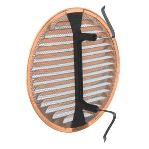 Универсальная круглая решетка для отверстий от Ø 125 до 160 мм