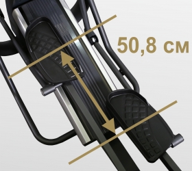 E1000M Эллиптический тренажер bronze gym e1000m pro turbo Bronze Gym  - Вид №6