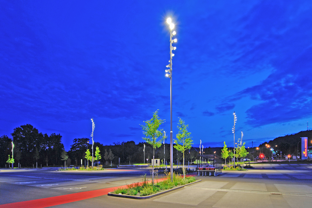 8840618 Проектор Platek SUN Large Proiettore  SUN Large Floodlight - 6 COB LED 3000K 60°  - Вид №8