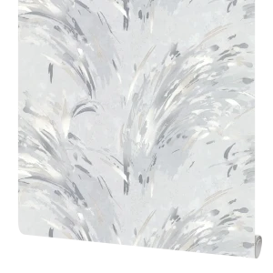 Wall Decor Рокси: серые флизелиновые обои с геометрическим узором 89417504