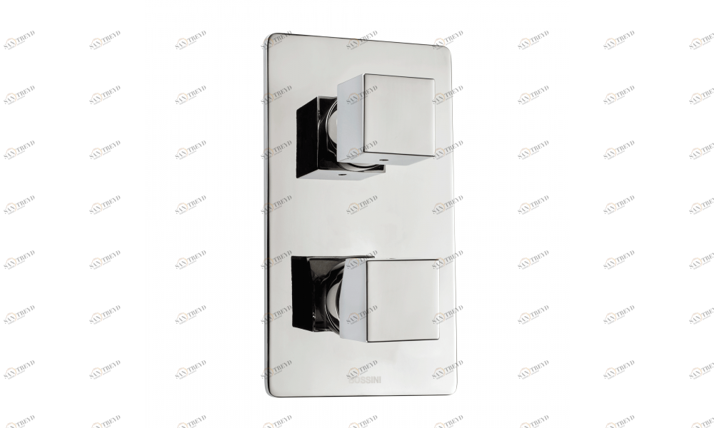 Z00130 + Z00062 Single Lever Смеситель & запорный кран Cube - 2/3/4/5 Outlets Universal Mixers BOSSINI 