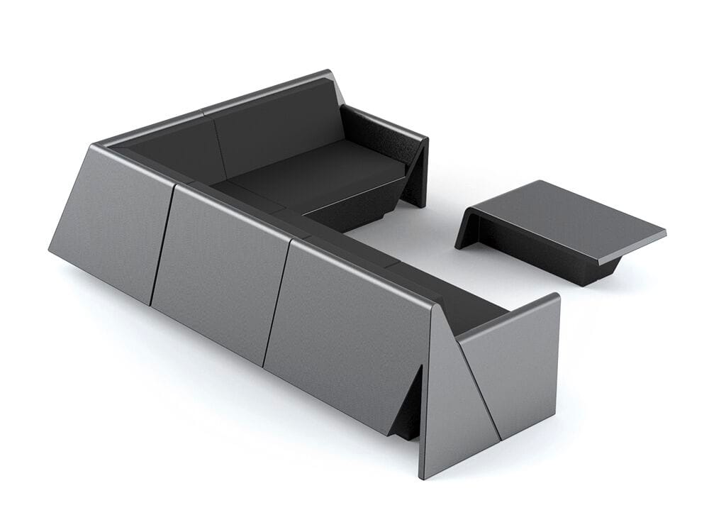 Модульный садовый диван Vondom Rest ARCH-00111906 - Вид №8