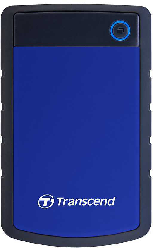 TS2TSJ25H3B usb3.0 2tb storejet 2.5" h series blue (fully rubber cover, one touch backup) Transcend Santreyd 