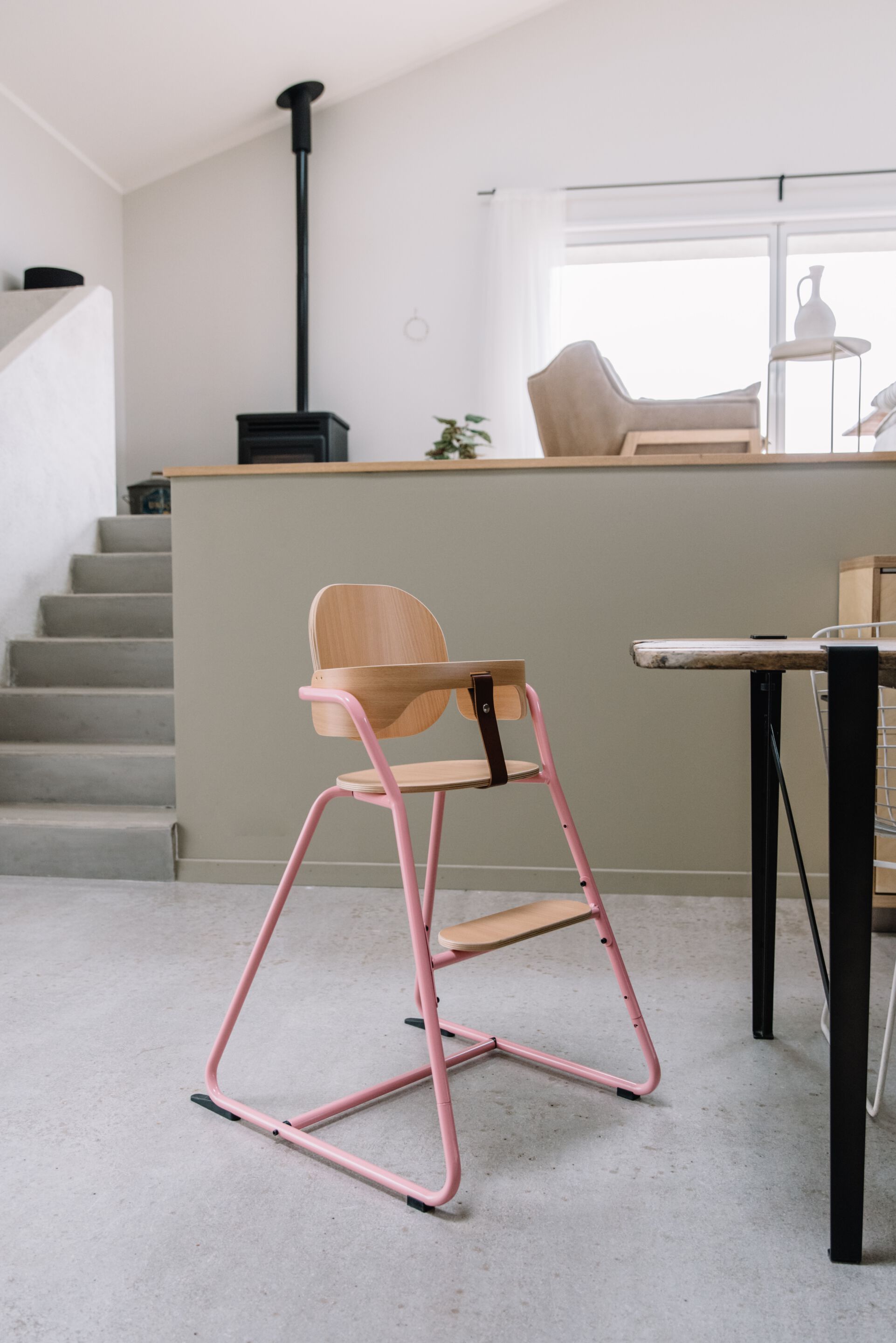 Стальной и деревянный стул / высокий стул Charlie Crane TIBU ARCH-00110142 - Вид №3