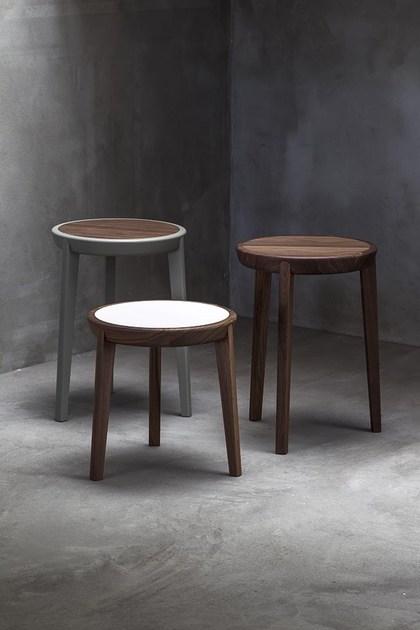 Very Wood Круглый журнальный столик из hpl Bellevue sun-id-1432534 - Вид №1