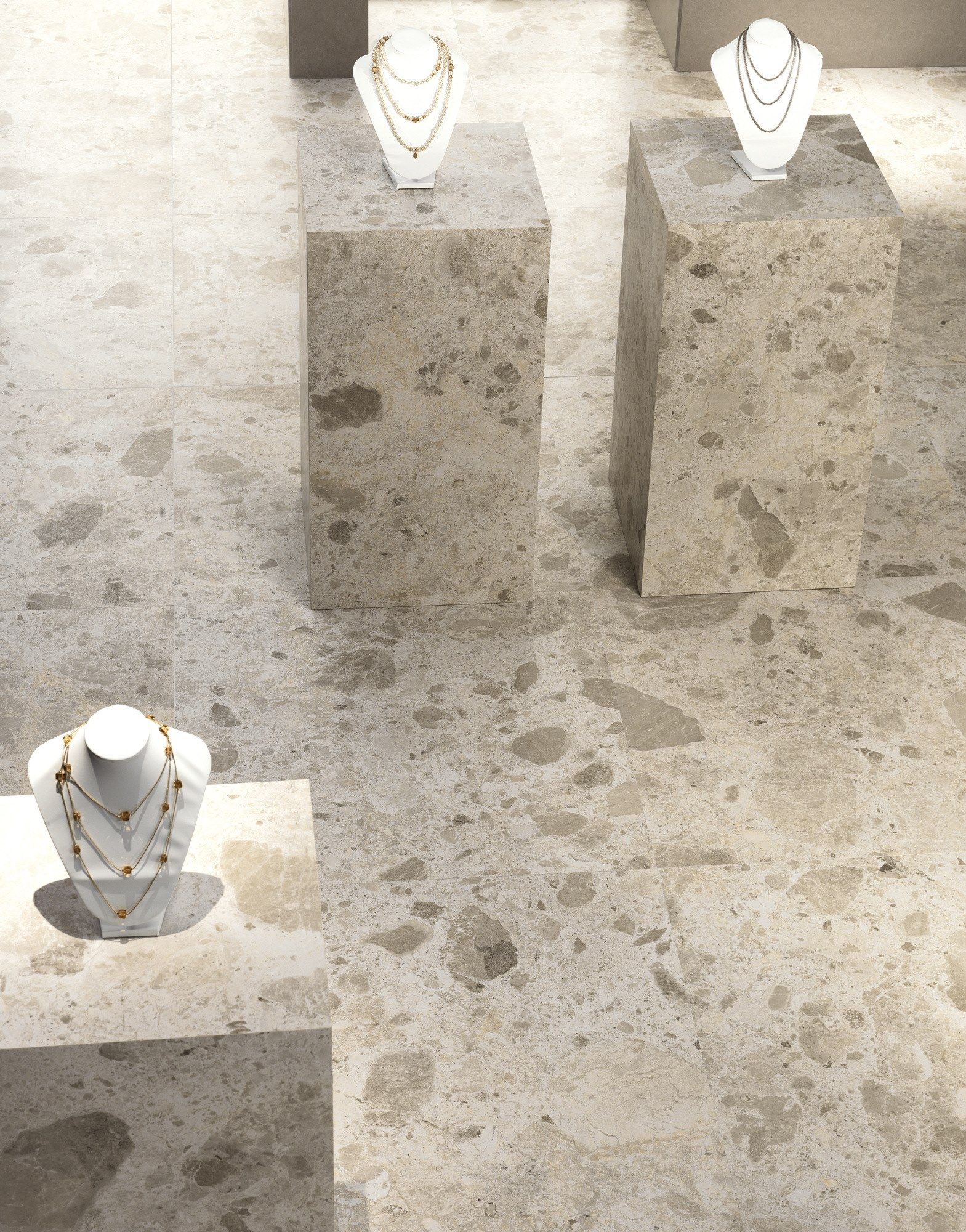 Пол / облицовка керамогранита с эффектом камня FAP ceramiche родной ARCH-00126732 - Вид №1