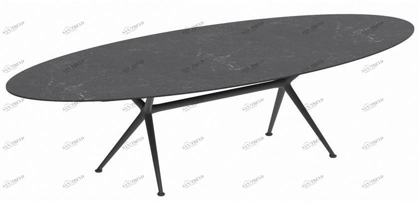 Royal Botania Овальный керамический садовый стол Exes Exs3214