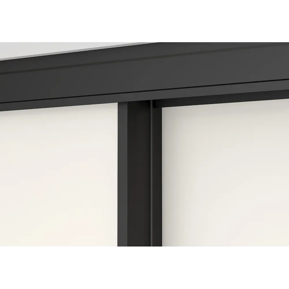 Дверь-купе KONSENSA 225.5x60.4 см с зеркалом профиль черный узкий STLM-2141925 - Вид №3