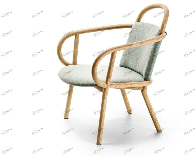 Very Wood Кресло из дерева с подлокотниками Zantilam sun-id-1455890