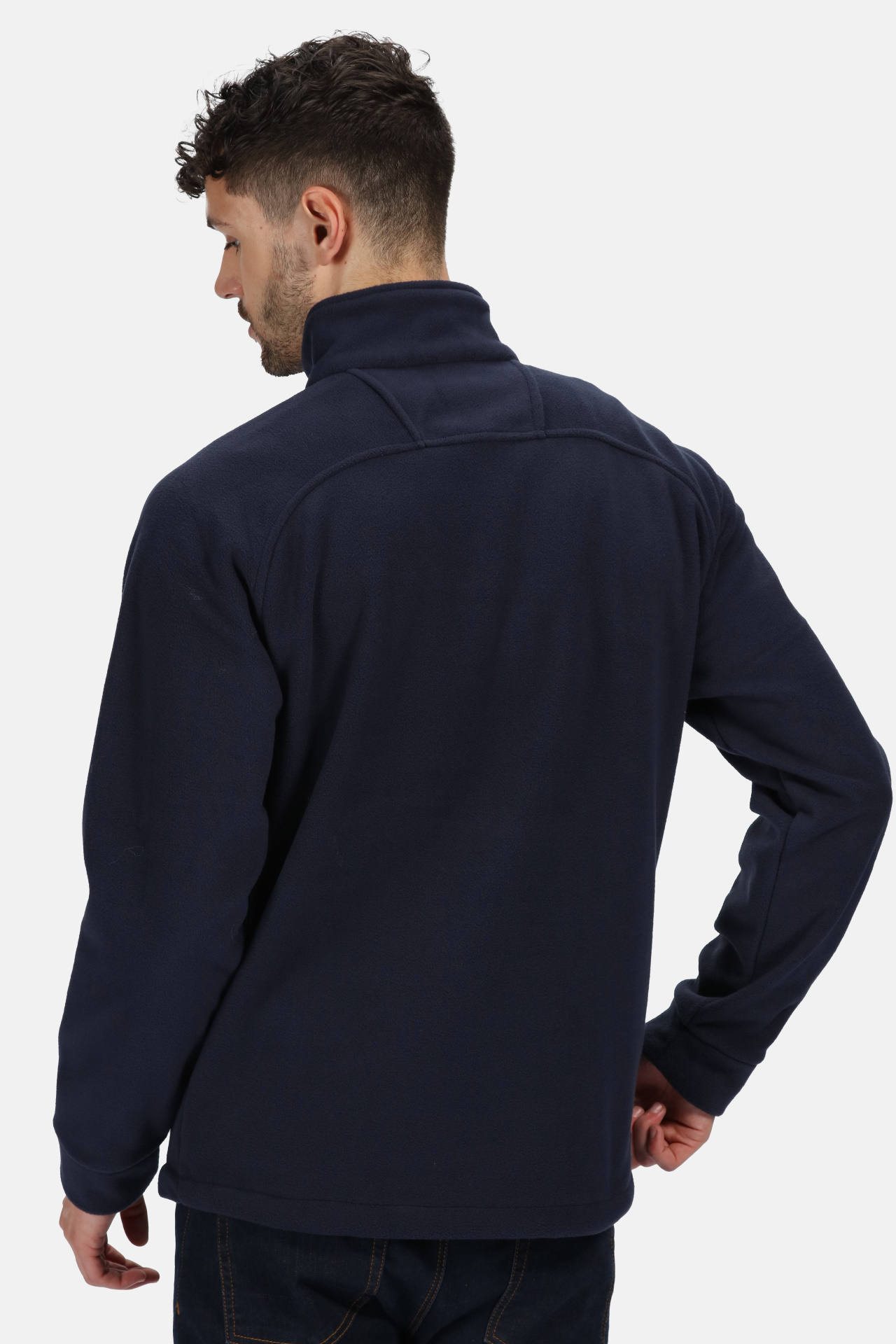 5046025 Куртка РЕГАТТА ПРОФЕШИОНАЛ СИГМА флисовая темно-синяя  Демисезонная одежда размер XXL (62-64) Спецодежда  - Вид №5