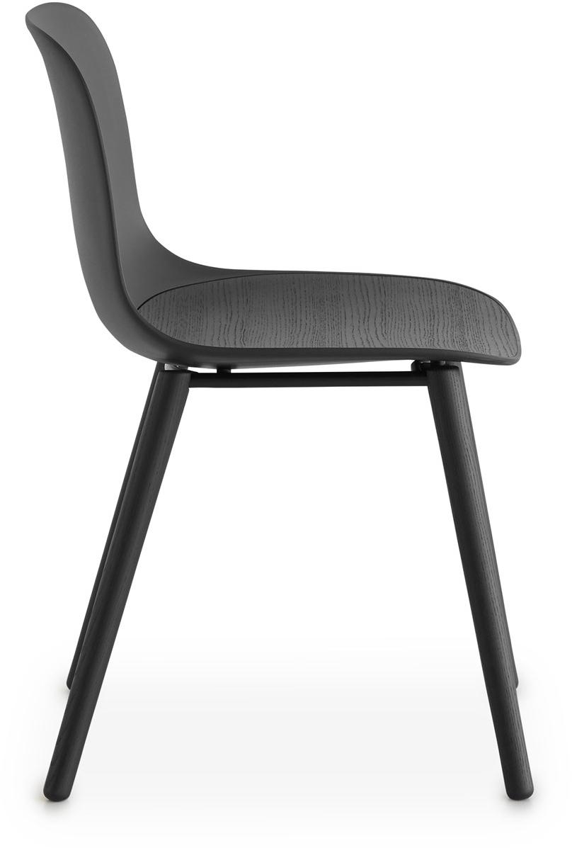 Lapalma Стул полипропиленовый на деревянных ножках Seela S313 - Вид №2