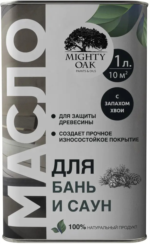 Масло MIGHTY OAK для защиты древесины в банях и саунах 82767811